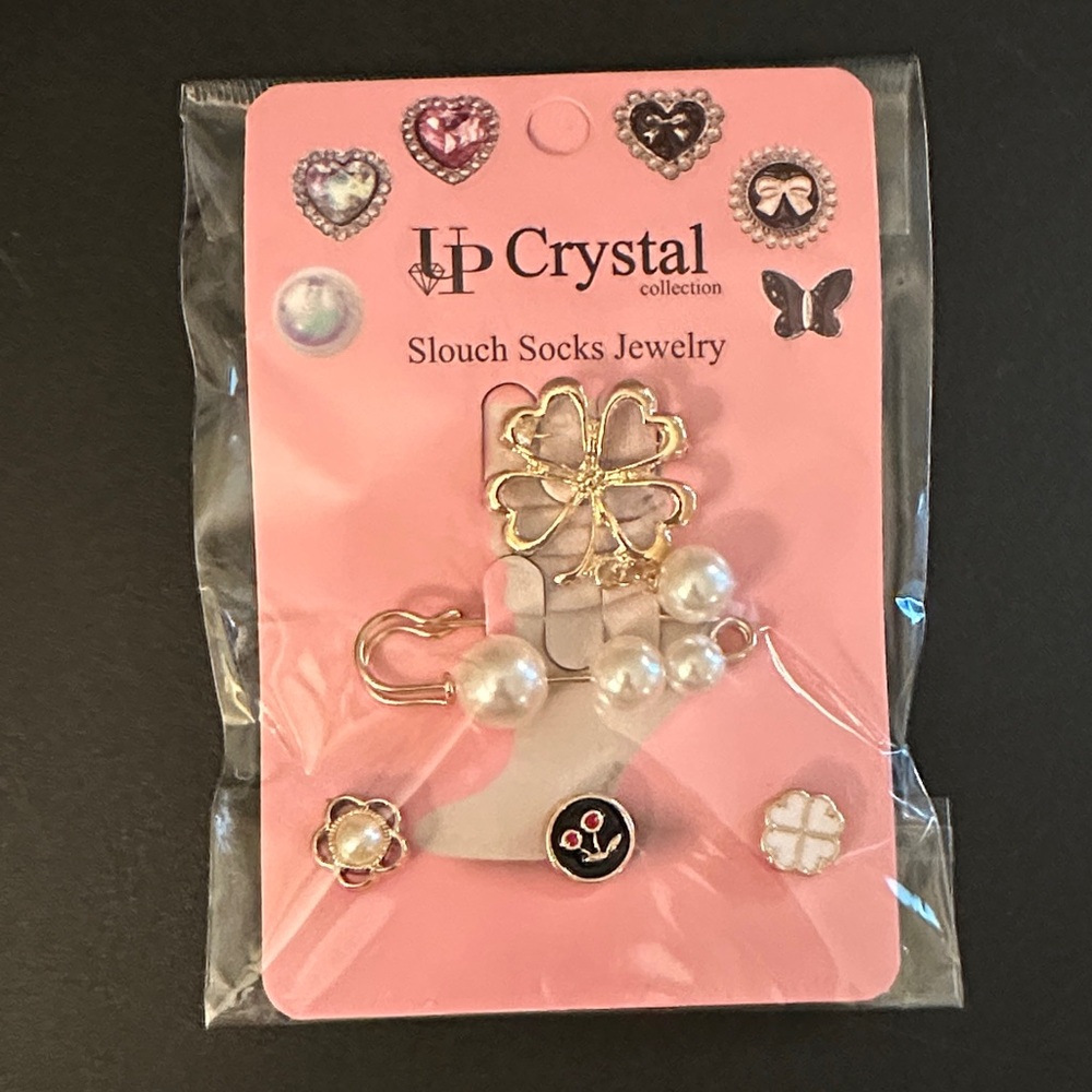 LP Crystal Pin Jewelry Set - Set of 2 - Picture 4 of 4